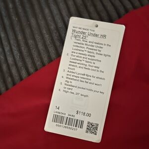 Lululemon pants new with tag